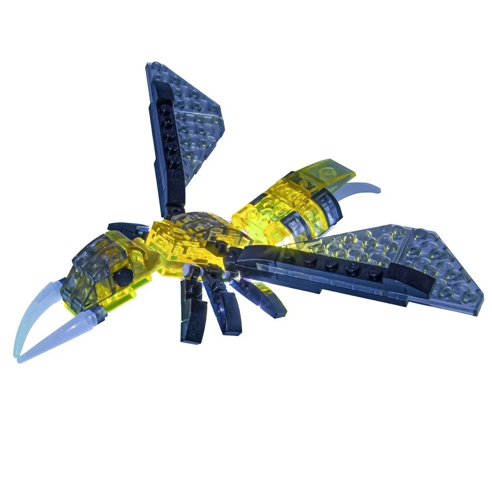Laser Pegs Light-Up Hornet &‎ Grasshopper 2 Pack MultiModel Set #52006